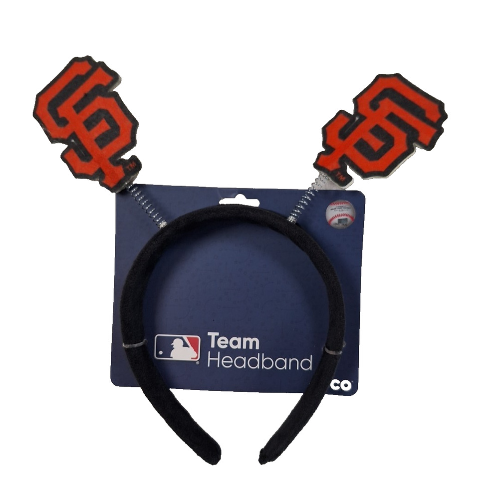 San Francisco 49ers Headband One Size Football Black and Red